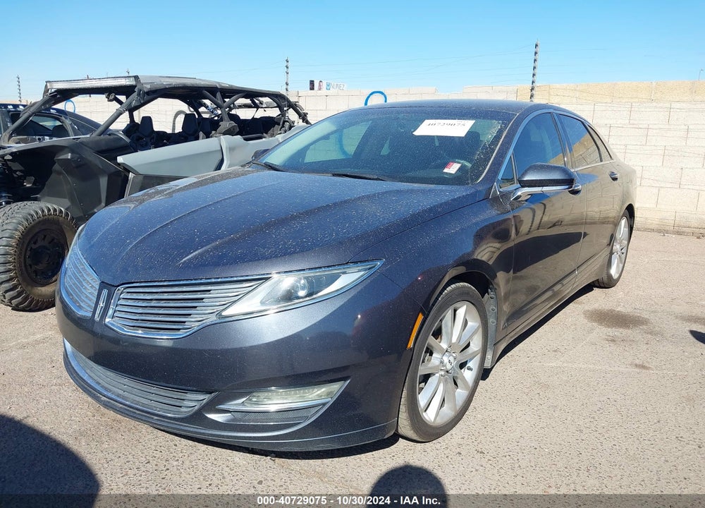 2013 LINCOLN MKZ VIN: 3LN6L2G95DR826474