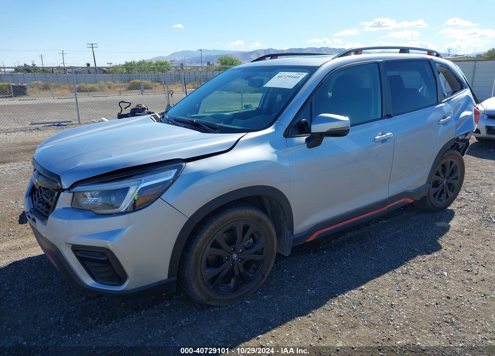 2021 SUBARU FORESTER SPORT VIN: JF2SKARC9MH536542