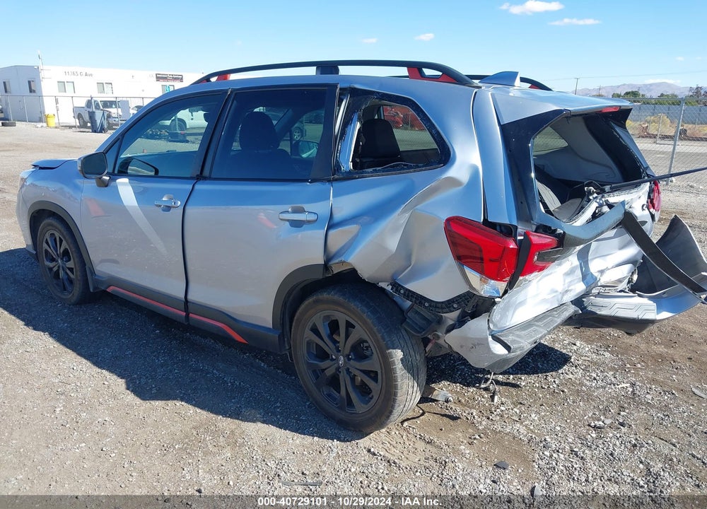 2021 SUBARU FORESTER SPORT VIN: JF2SKARC9MH536542