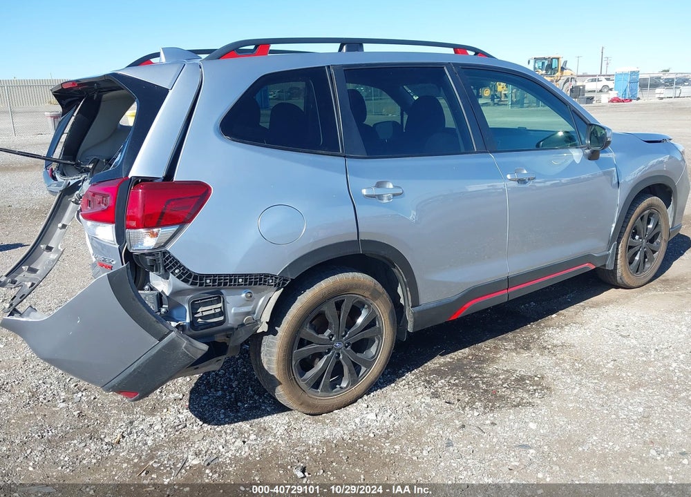 2021 SUBARU FORESTER SPORT VIN: JF2SKARC9MH536542