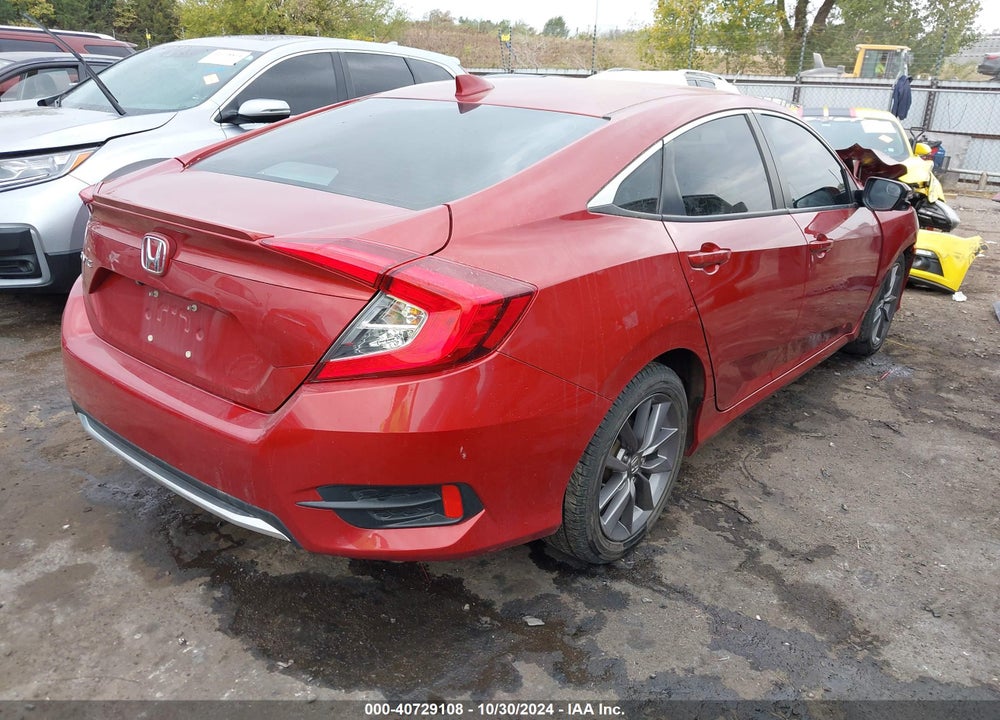 2020 HONDA CIVIC EX-L VIN: 19XFC1F72LE012318