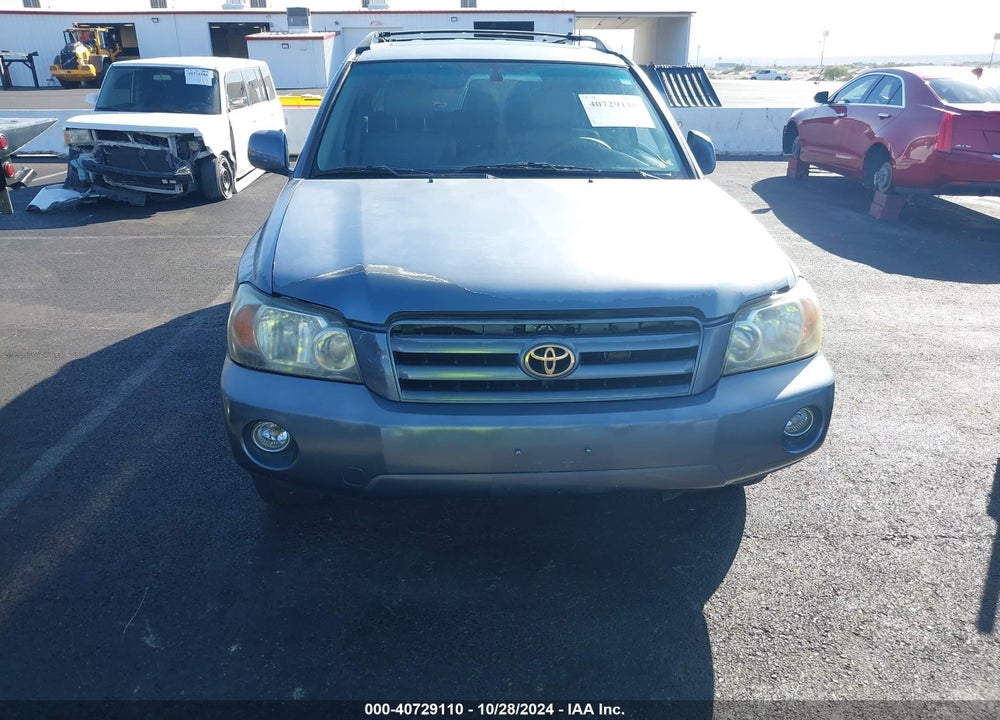 2005 TOYOTA HIGHLANDER LIMITED V6 VIN: JTEDP21A950047191