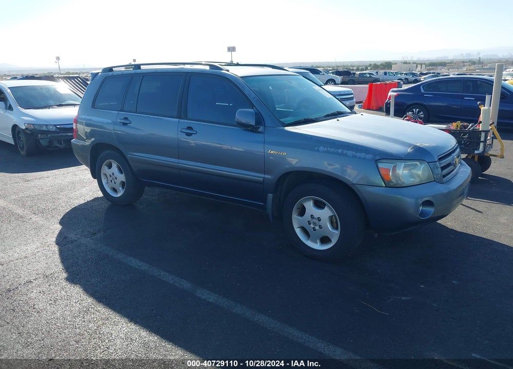 2005 TOYOTA HIGHLANDER LIMITED V6 VIN: JTEDP21A950047191