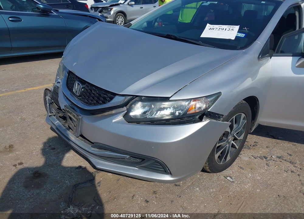 2015 HONDA CIVIC EX VIN: 19XFB2F81FE003695