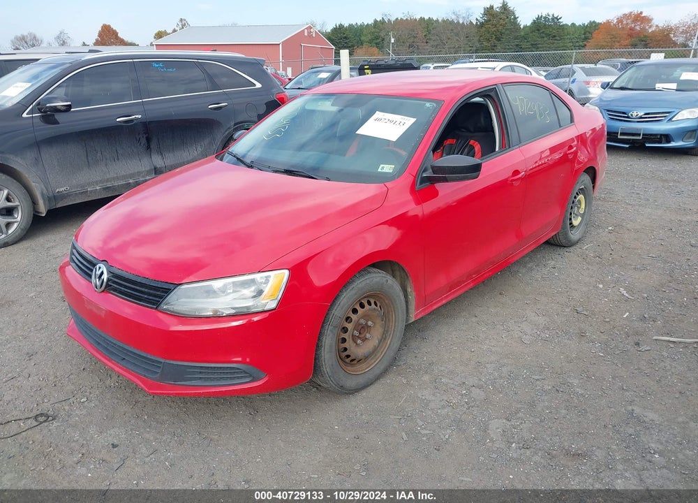 2013 VOLKSWAGEN JETTA 2.0L S VIN: 3VW1K7AJ9DM279415