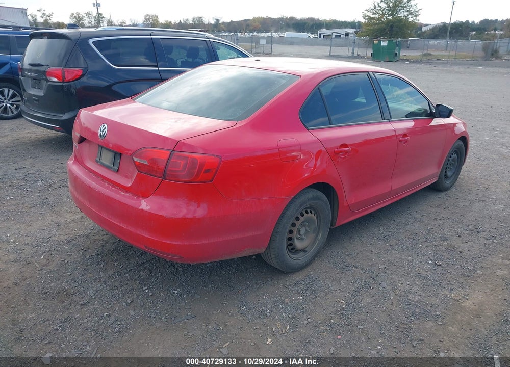 2013 VOLKSWAGEN JETTA 2.0L S VIN: 3VW1K7AJ9DM279415
