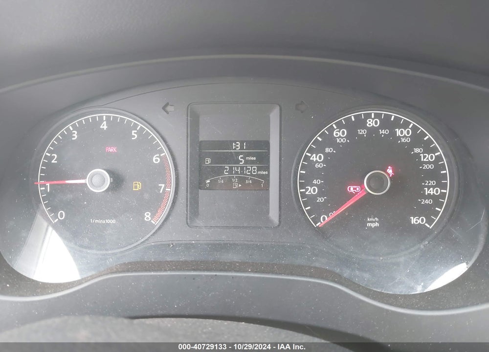 2013 VOLKSWAGEN JETTA 2.0L S VIN: 3VW1K7AJ9DM279415