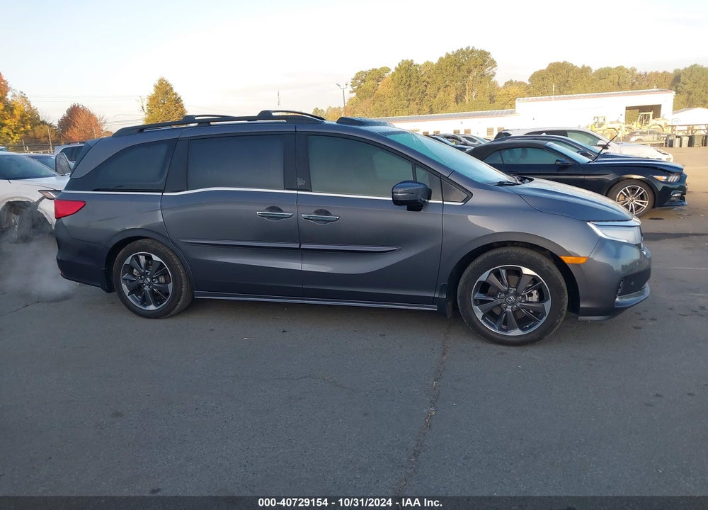 2022 HONDA ODYSSEY ELITE VIN: 5FNRL6H97NB066445