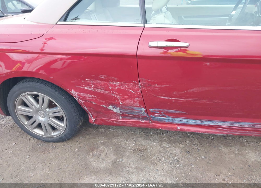 2008 CHRYSLER SEBRING LIMITED VIN: 1C3LC65M48N293908