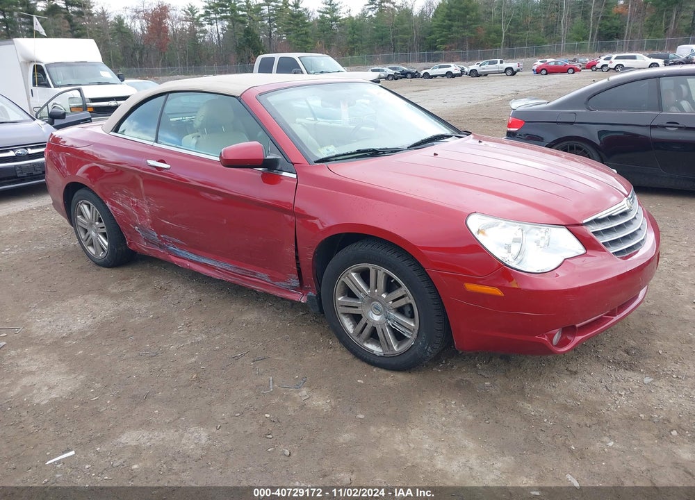 2008 CHRYSLER SEBRING LIMITED VIN: 1C3LC65M48N293908