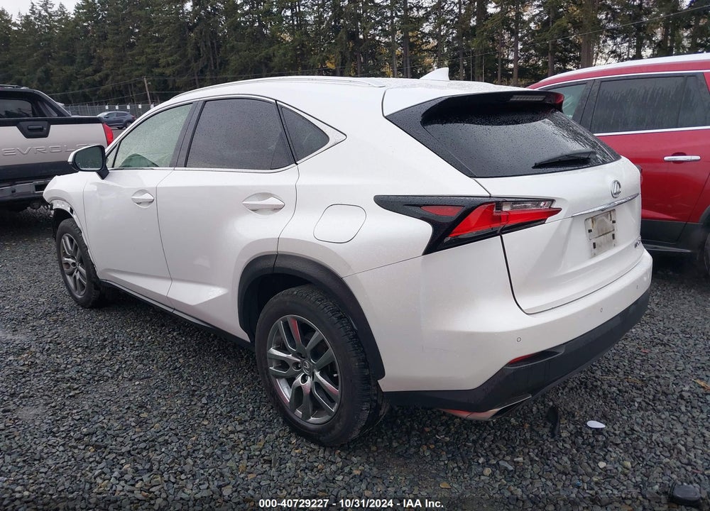 2016 LEXUS NX 200T VIN: JTJBARBZ9G2088483