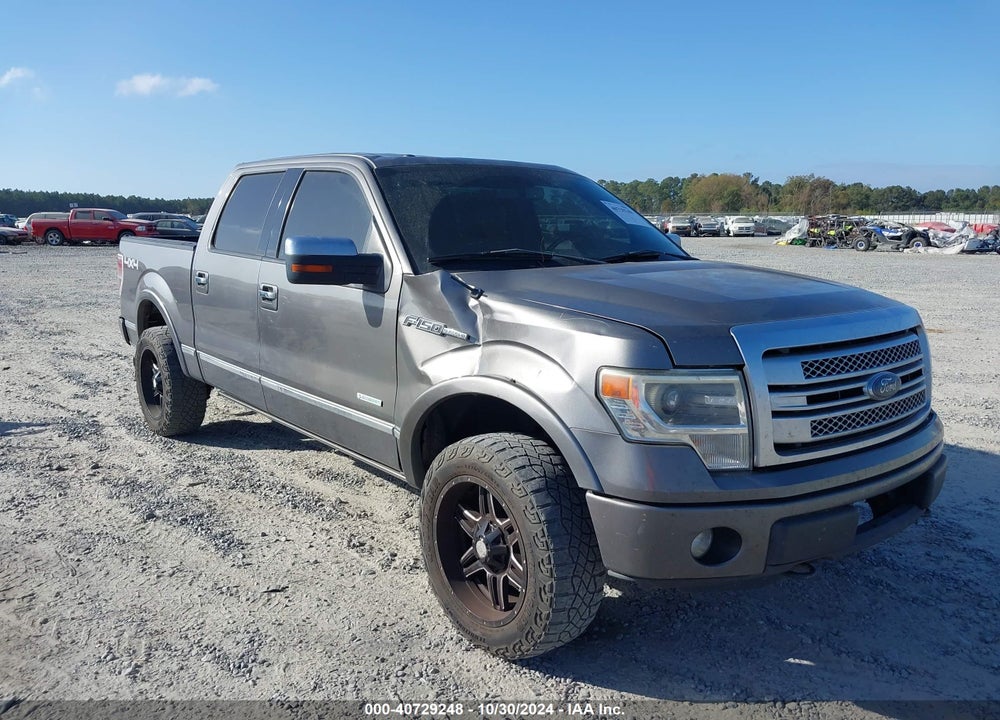 2013 FORD F-150 PLATINUM VIN: 1FTFW1ET8DFC47402