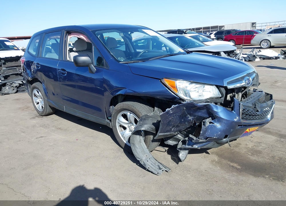 2014 SUBARU FORESTER 2.5I VIN: JF2SJAAC5EH460415