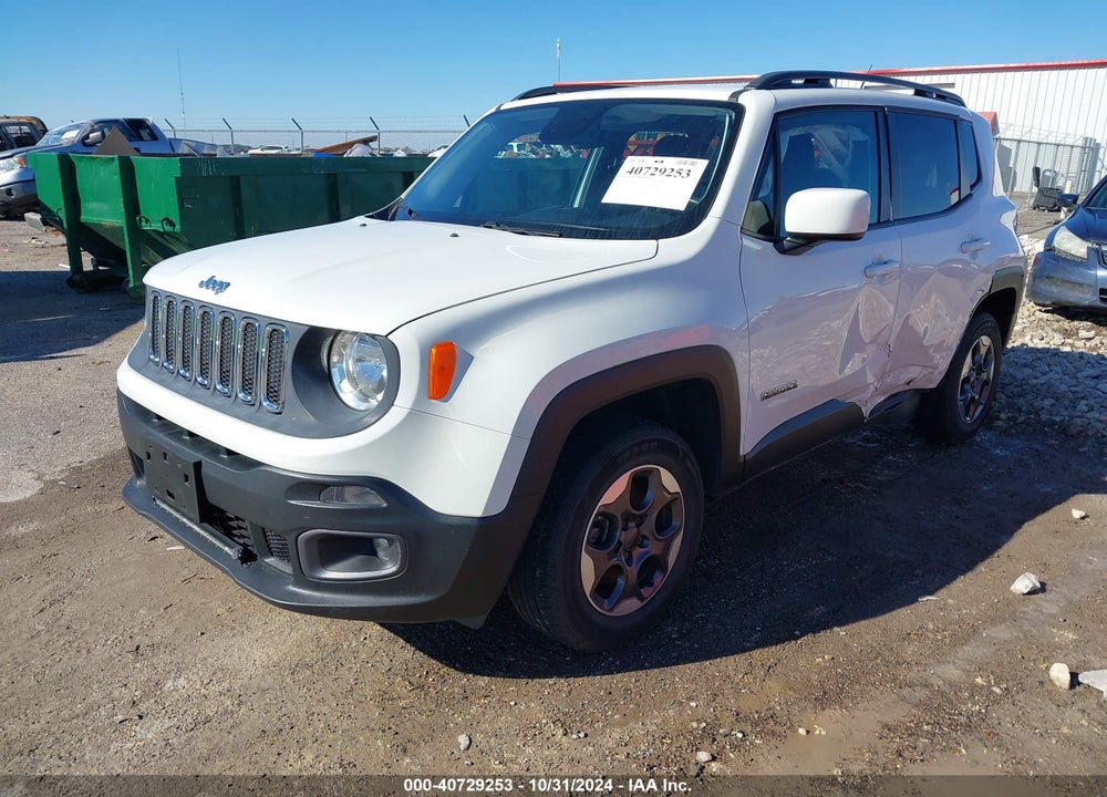 2015 JEEP RENEGADE LATITUDE VIN: ZACCJBBH9FPB98993