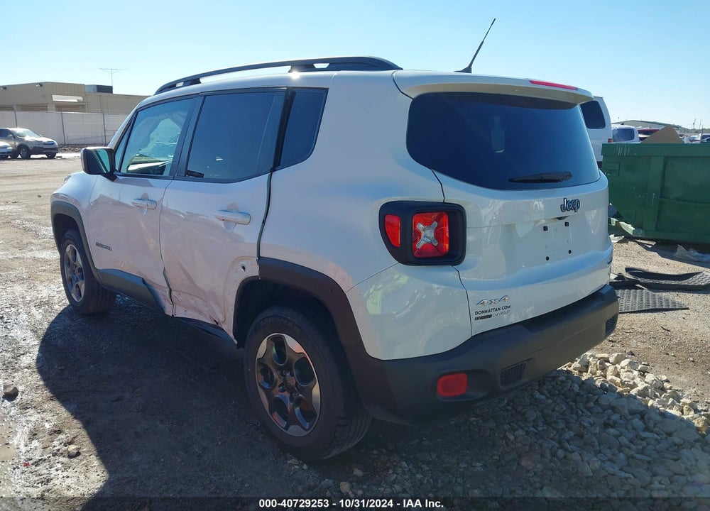 2015 JEEP RENEGADE LATITUDE VIN: ZACCJBBH9FPB98993
