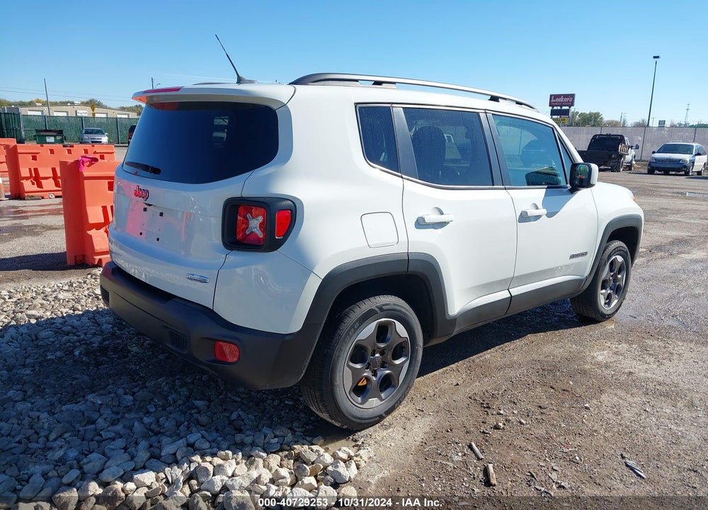2015 JEEP RENEGADE LATITUDE VIN: ZACCJBBH9FPB98993