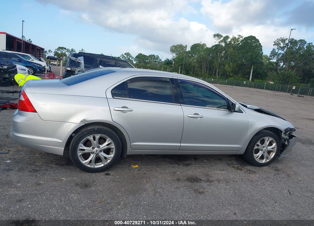 2012 FORD FUSION SE VIN: 3FAHP0HA3CR222344
