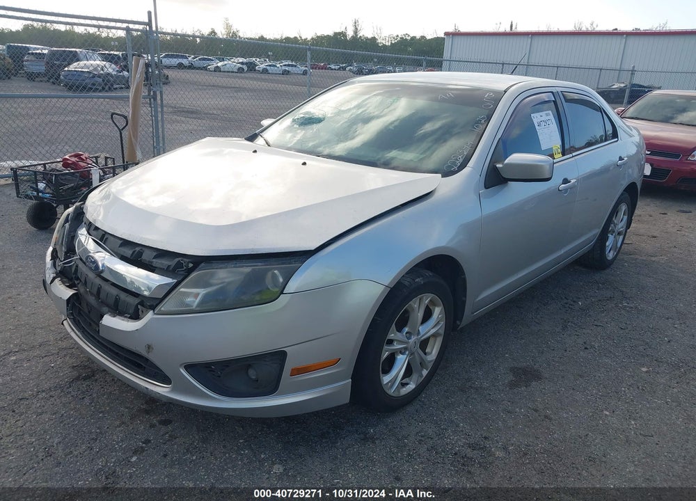 2012 FORD FUSION SE VIN: 3FAHP0HA3CR222344
