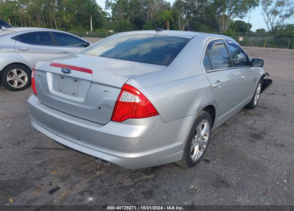 2012 FORD FUSION SE VIN: 3FAHP0HA3CR222344