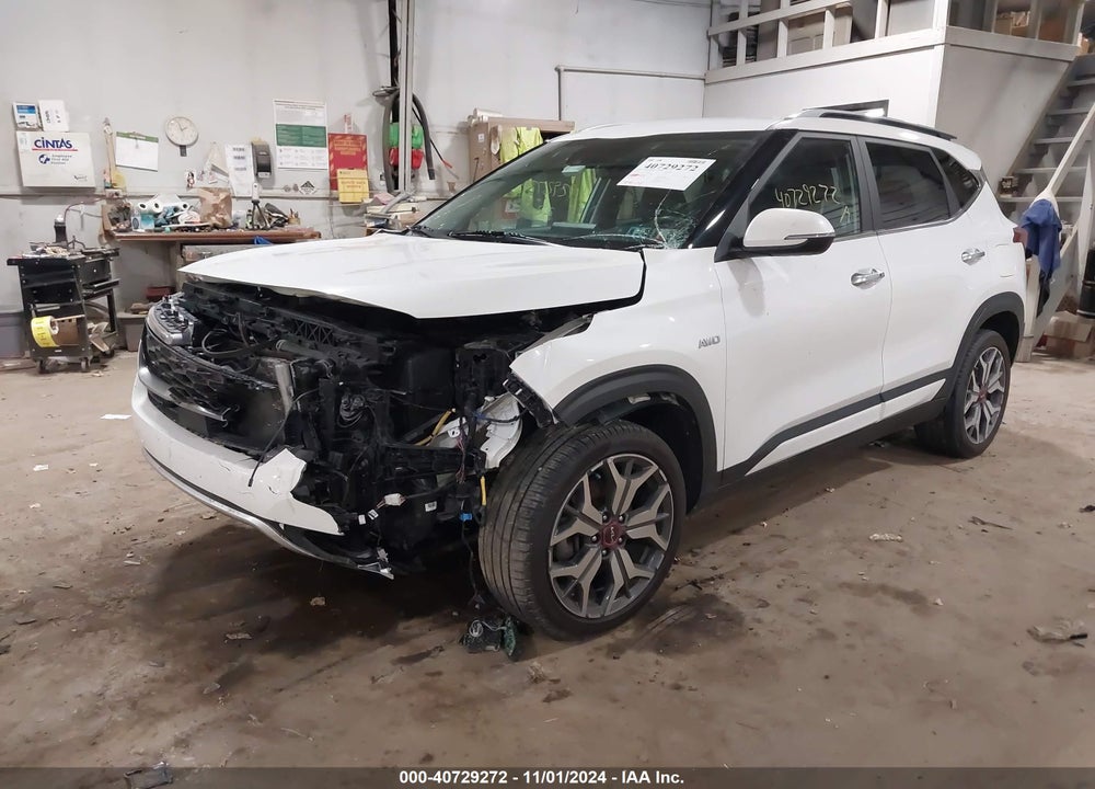 2022 KIA SELTOS SX TURBO VIN: KNDETCA2XN7278286