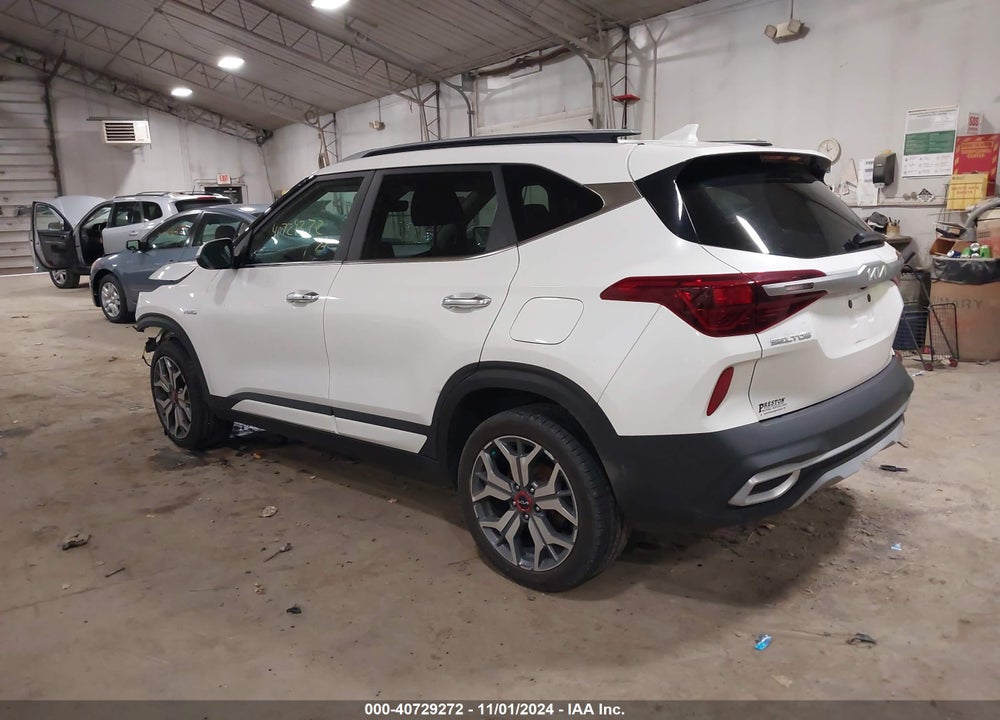 2022 KIA SELTOS SX TURBO VIN: KNDETCA2XN7278286