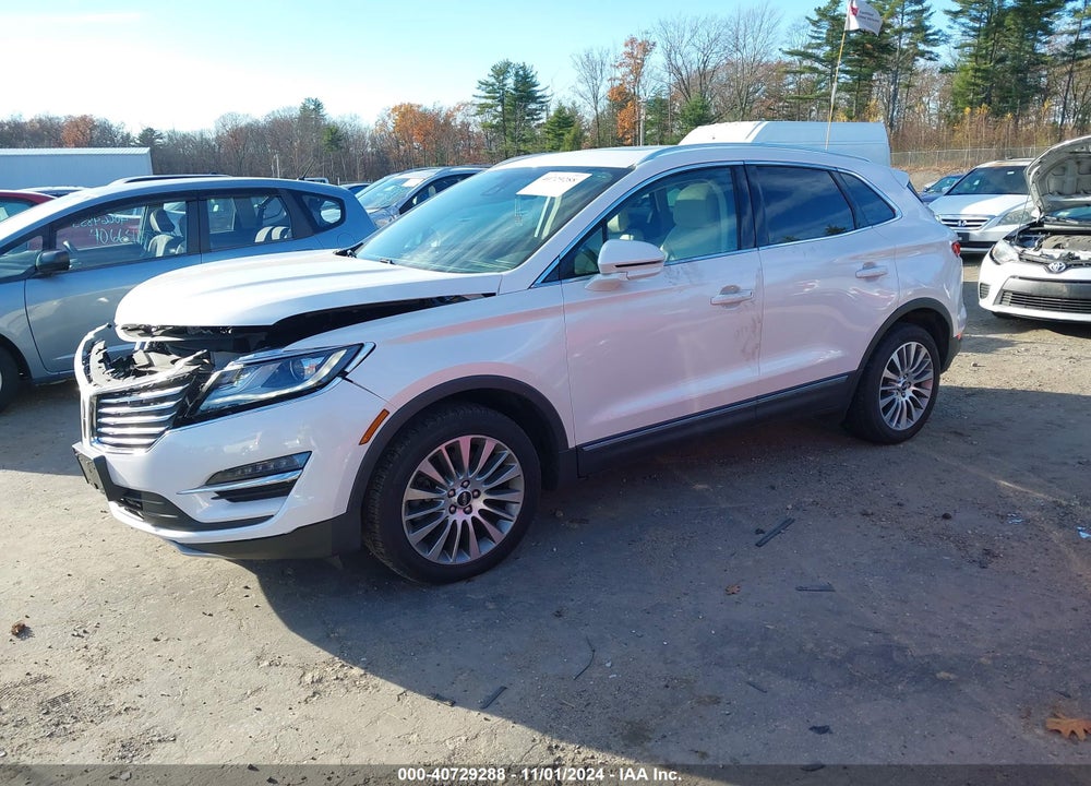 2018 LINCOLN MKC RESERVE VIN: 5LMCJ3D94JUL30117