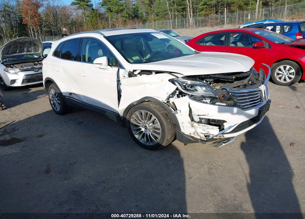 2018 LINCOLN MKC RESERVE VIN: 5LMCJ3D94JUL30117