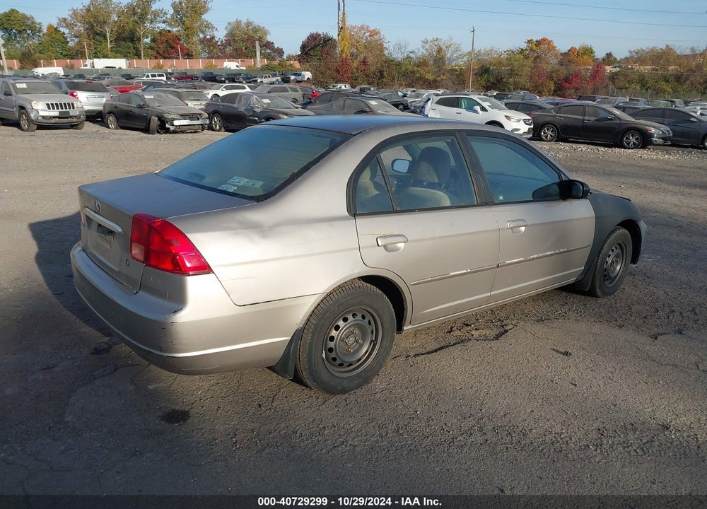 2002 HONDA CIVIC LX VIN: 2HGES16522H582904