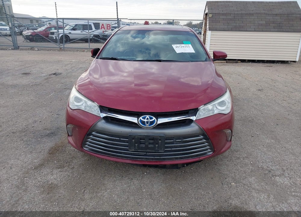2017 TOYOTA CAMRY HYBRID XLE VIN: 4T1BD1FK7HU214995