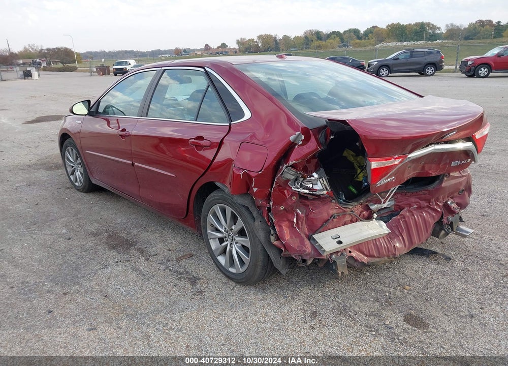 2017 TOYOTA CAMRY HYBRID XLE VIN: 4T1BD1FK7HU214995