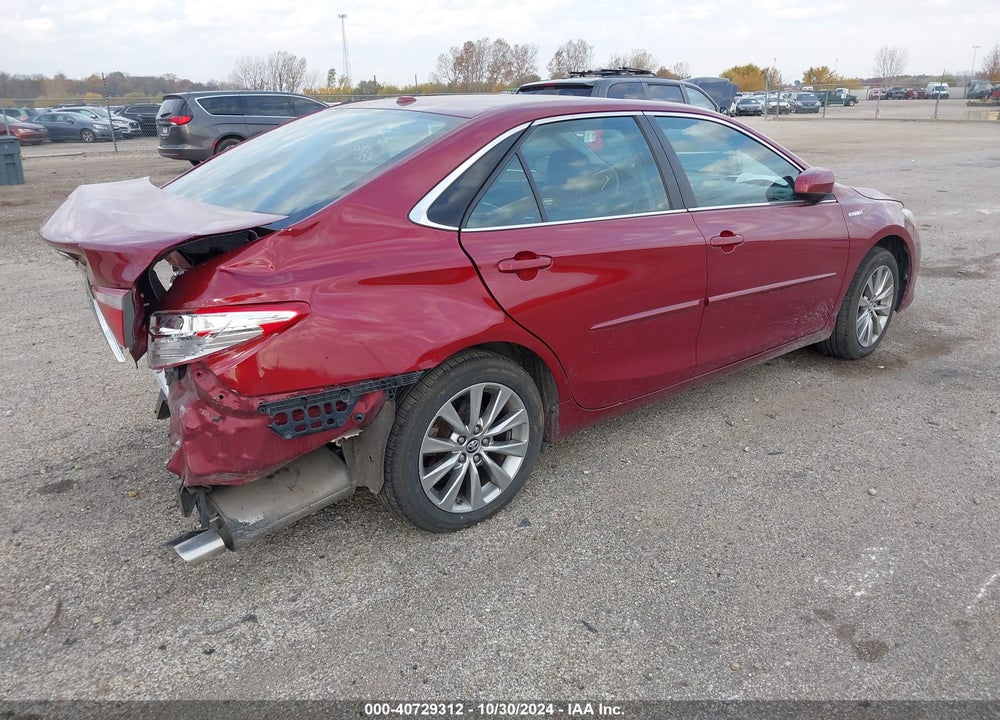 2017 TOYOTA CAMRY HYBRID XLE VIN: 4T1BD1FK7HU214995