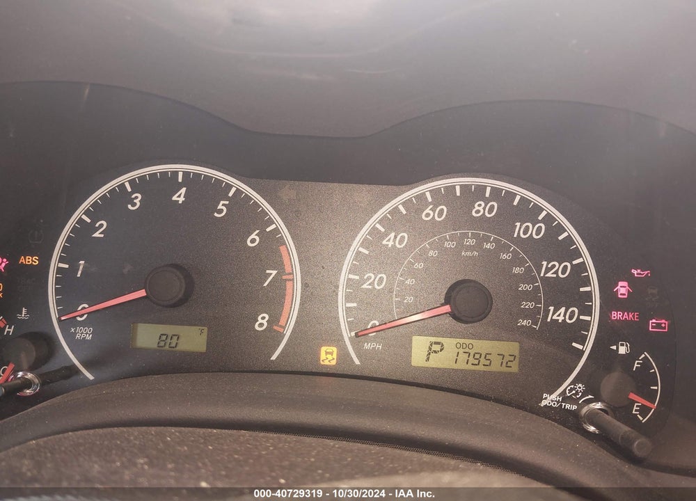 2012 TOYOTA COROLLA LE VIN: 5YFBU4EE5CP033725