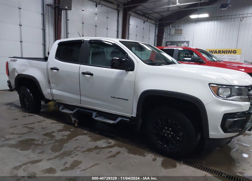 2022 CHEVROLET COLORADO 4WD SHORT BOX Z71 VIN: 1GCGTDEN6N1110277