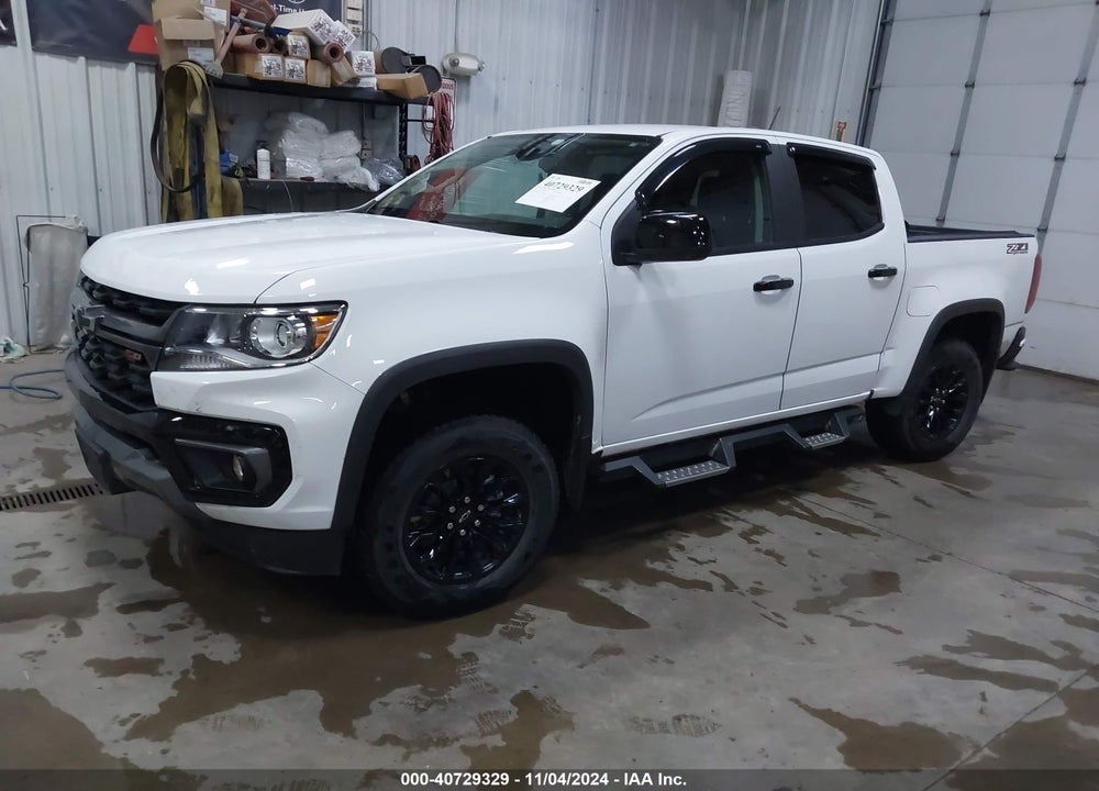 2022 CHEVROLET COLORADO 4WD SHORT BOX Z71 VIN: 1GCGTDEN6N1110277