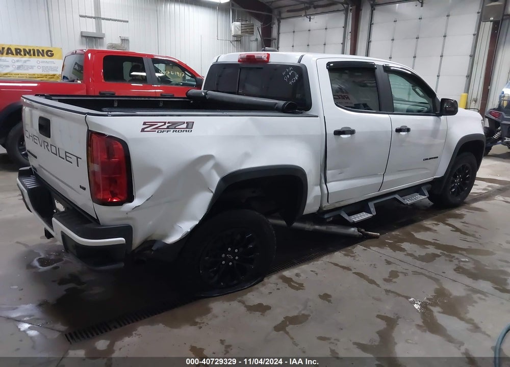 2022 CHEVROLET COLORADO 4WD SHORT BOX Z71 VIN: 1GCGTDEN6N1110277