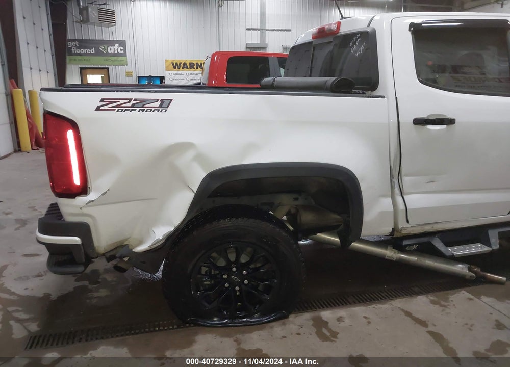 2022 CHEVROLET COLORADO 4WD SHORT BOX Z71 VIN: 1GCGTDEN6N1110277