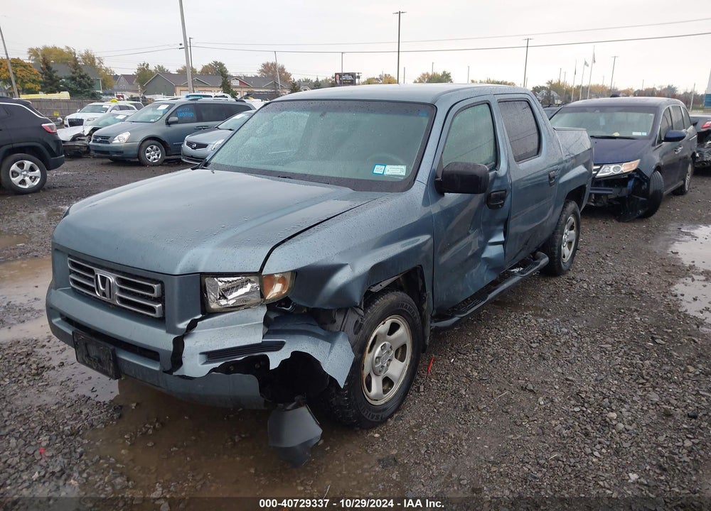 2008 HONDA RIDGELINE RT VIN: 2HJYK16288H535172