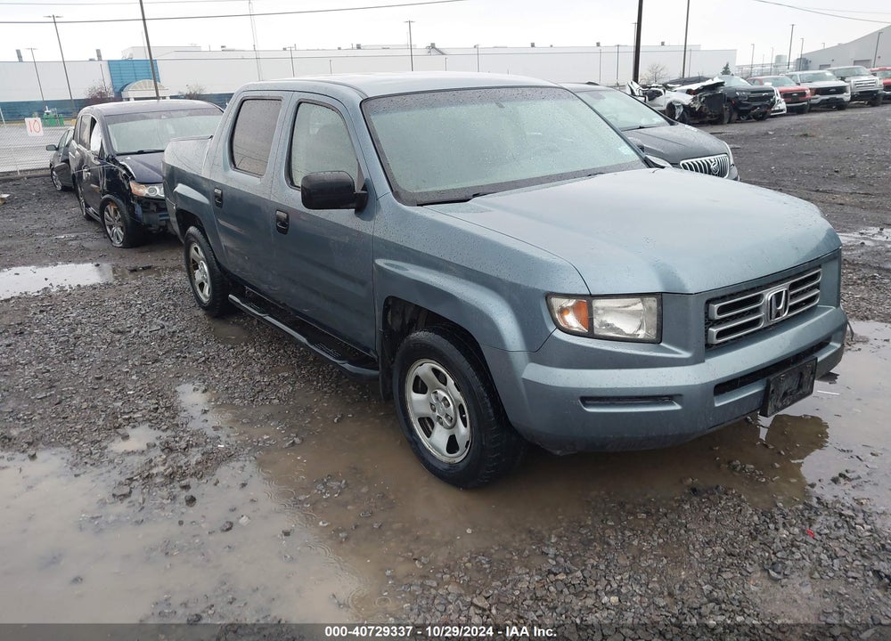 2008 HONDA RIDGELINE RT VIN: 2HJYK16288H535172