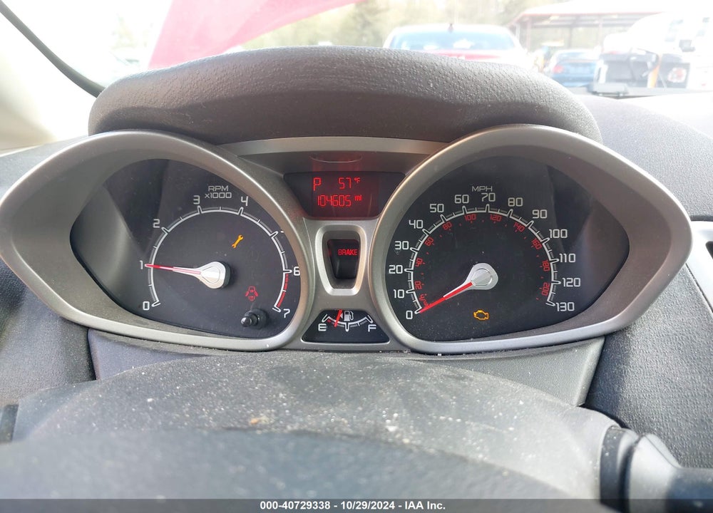 2012 FORD FIESTA SE VIN: 3FADP4EJ4CM138010