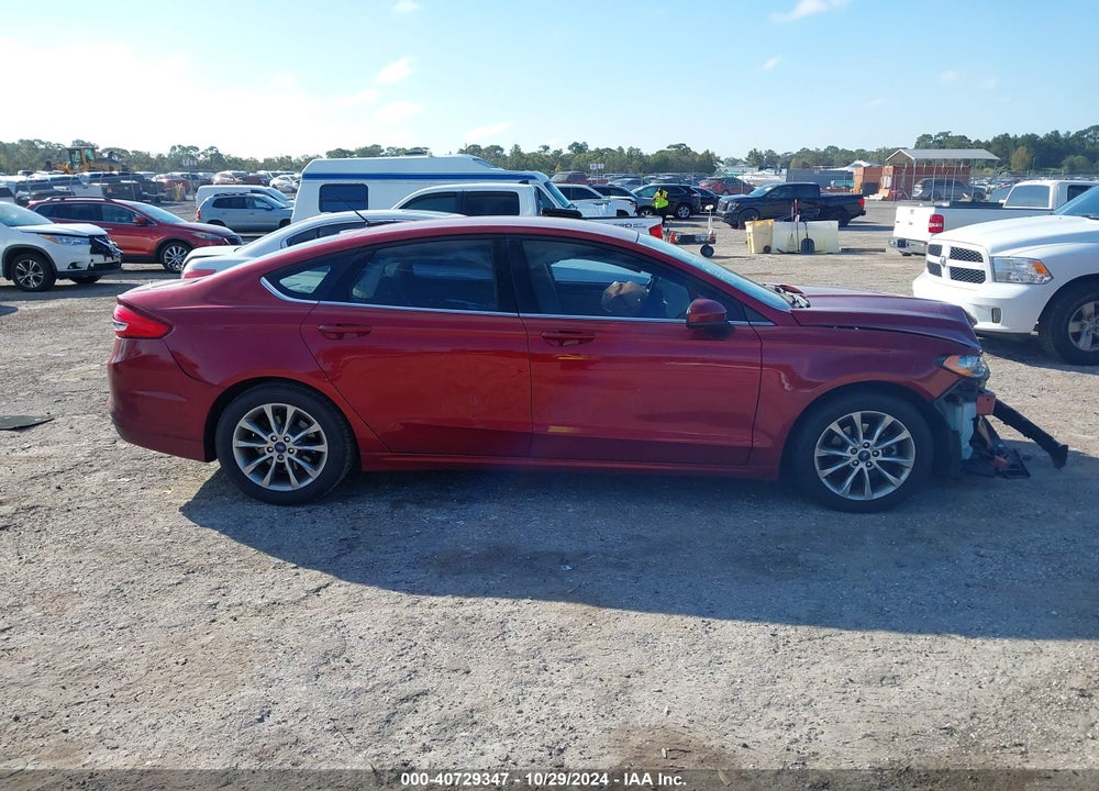 2017 FORD FUSION SE VIN: 3FA6P0HD2HR332956