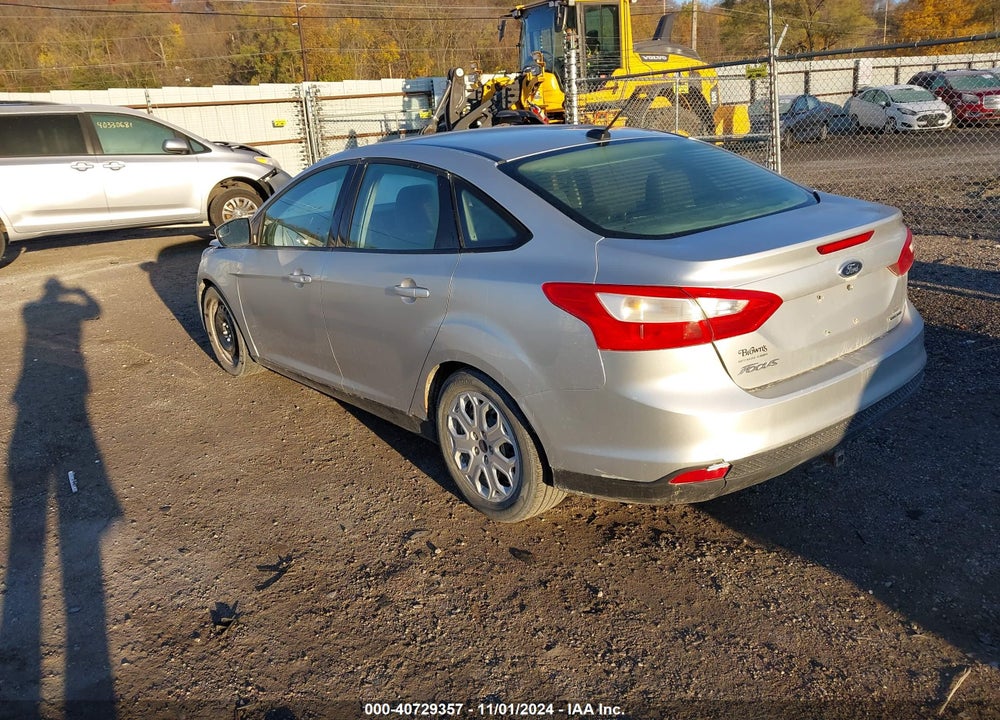 2012 FORD FOCUS SE VIN: 1FAHP3F22CL474288