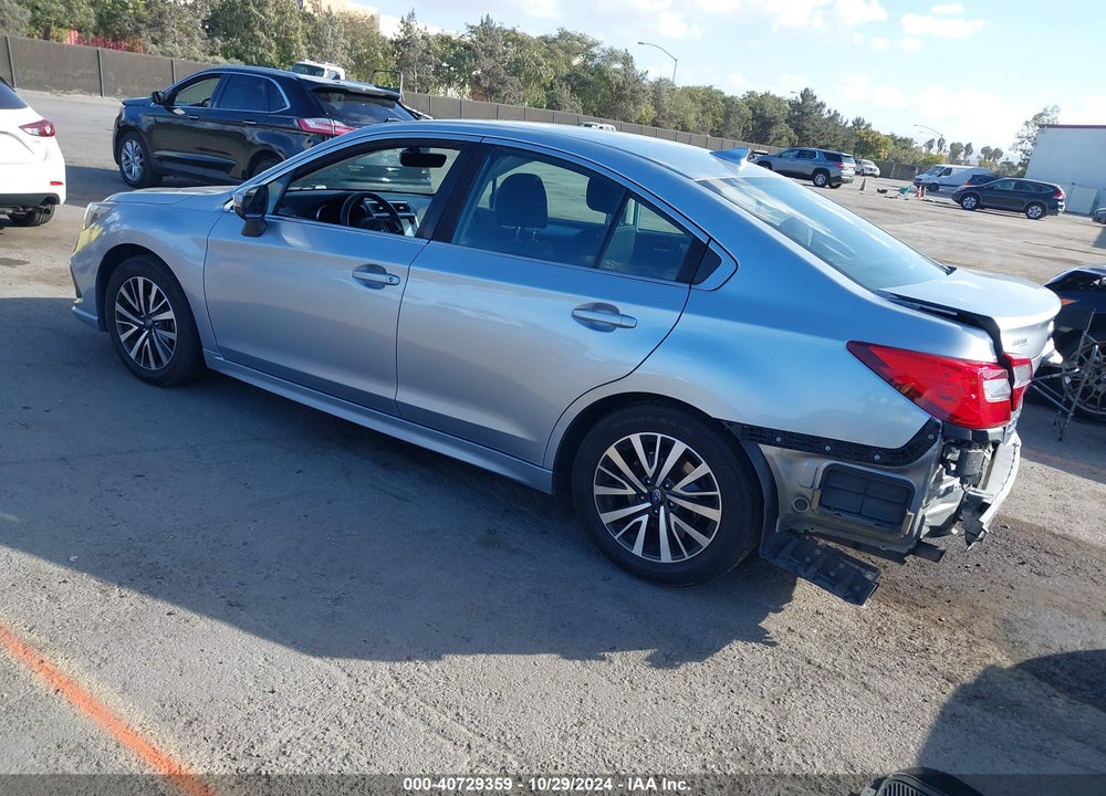 2018 SUBARU LEGACY 2.5I PREMIUM VIN: 4S3BNAF6XJ3019537