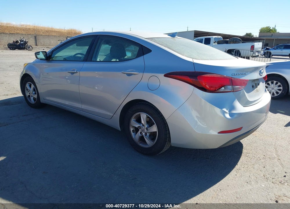 2014 HYUNDAI ELANTRA SE VIN: 5NPDH4AE4EH465676