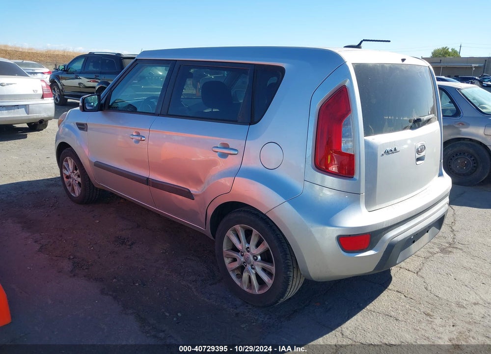 2012 KIA SOUL VIN: KNDJT2A65C7376909