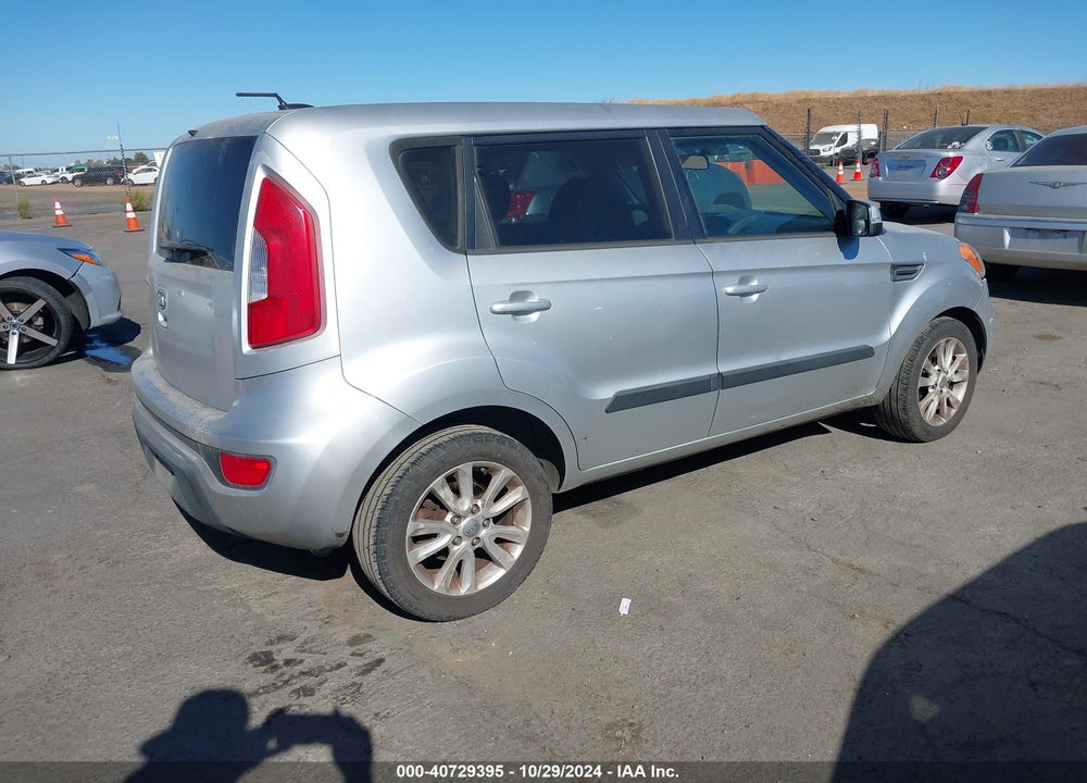 2012 KIA SOUL VIN: KNDJT2A65C7376909