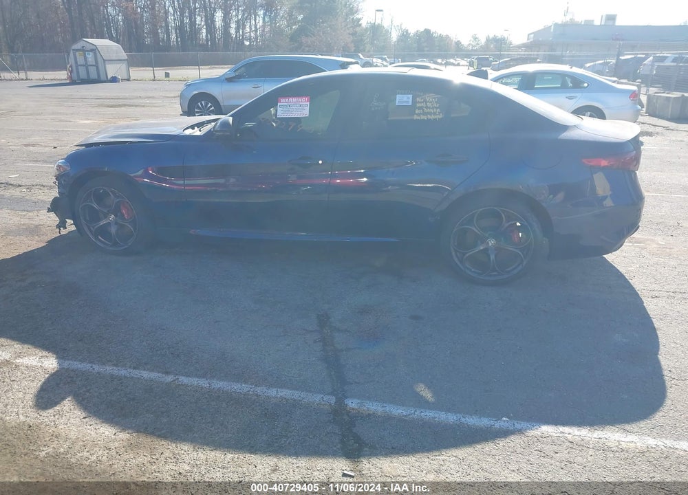 2020 ALFA ROMEO GIULIA VIN: ZARFANBNXL7626265