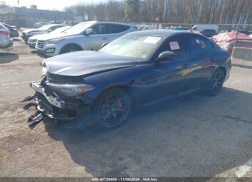 2020 ALFA ROMEO GIULIA VIN: ZARFANBNXL7626265