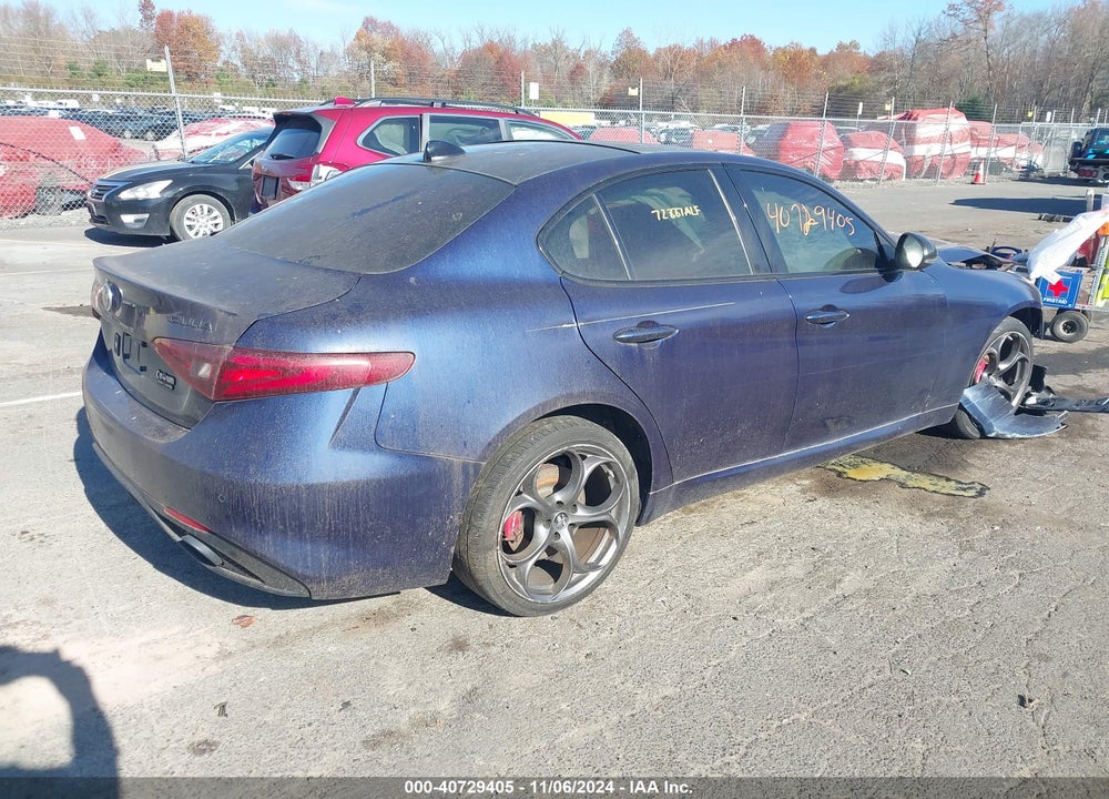2020 ALFA ROMEO GIULIA VIN: ZARFANBNXL7626265