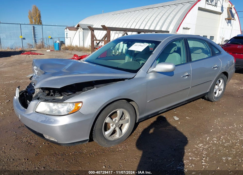 2007 HYUNDAI AZERA VIN: KMHFC46D57A185021