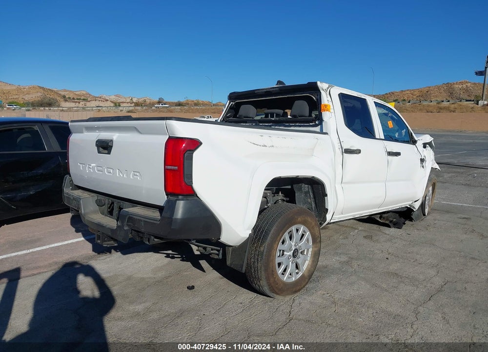 2024 TOYOTA TACOMA SR VIN: 3TYKD5HN1RT004826